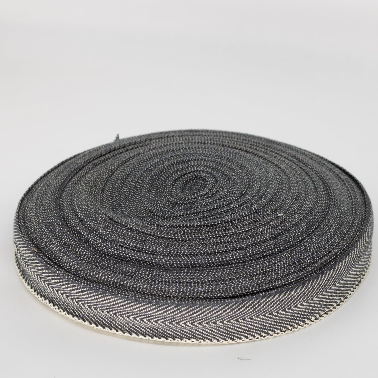 Cotton twill tape heringbone