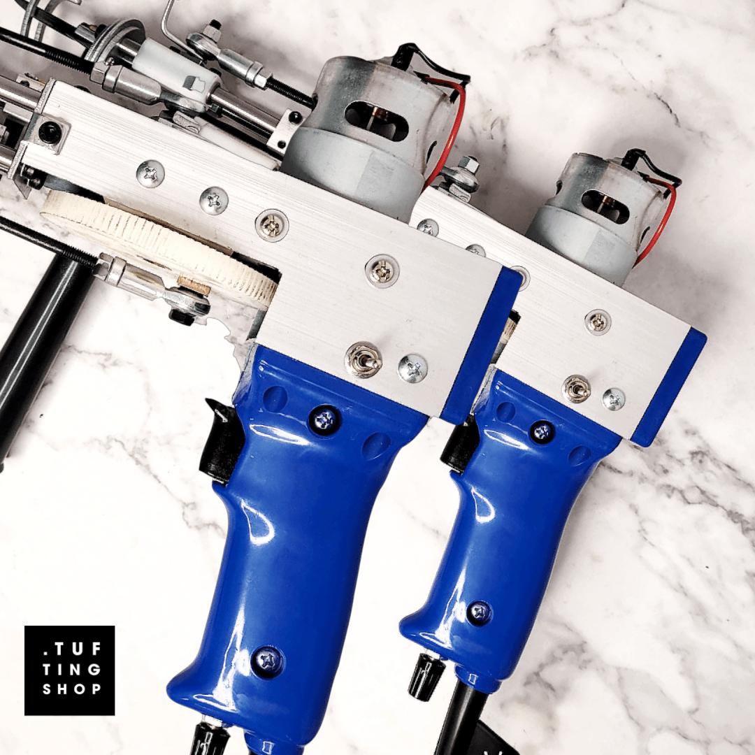 DUOPACK AK-I (cut) + AK-II (loop) Tufting Machines - Tuftingshop