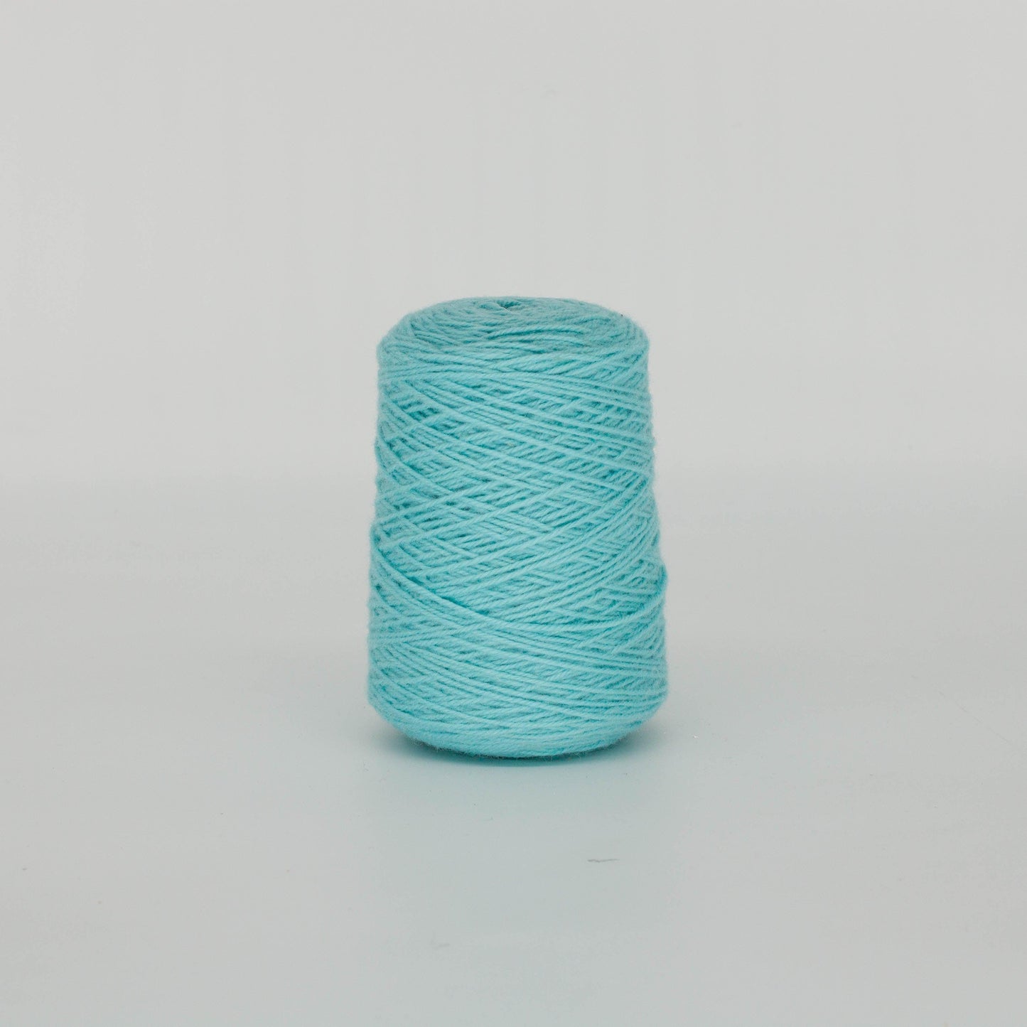 Light blue 100% Wool Rug Yarn On Cones (296) - Tuftingshop