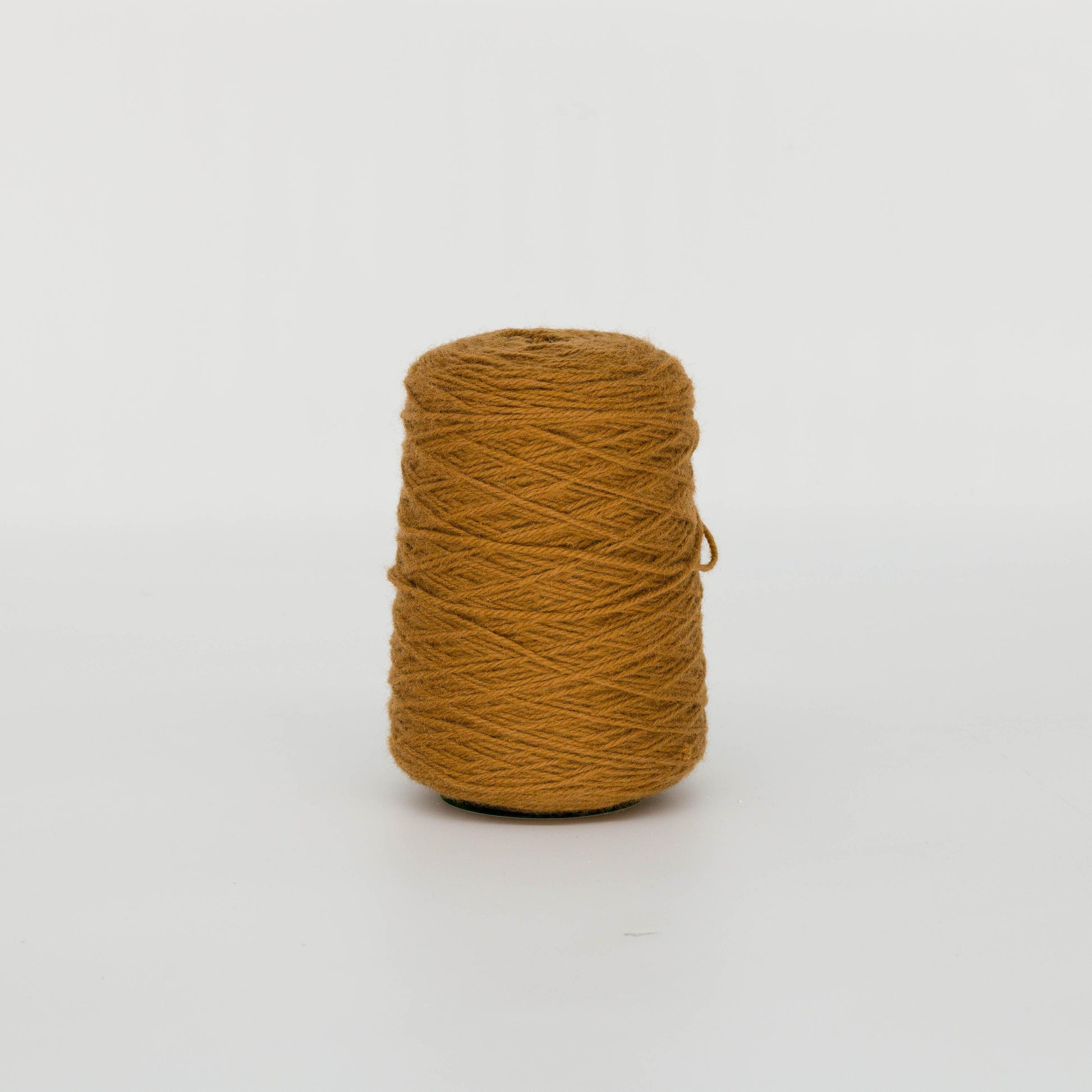 Brown 100% Wool Rug Yarn On Cones (351) - Tuftingshop