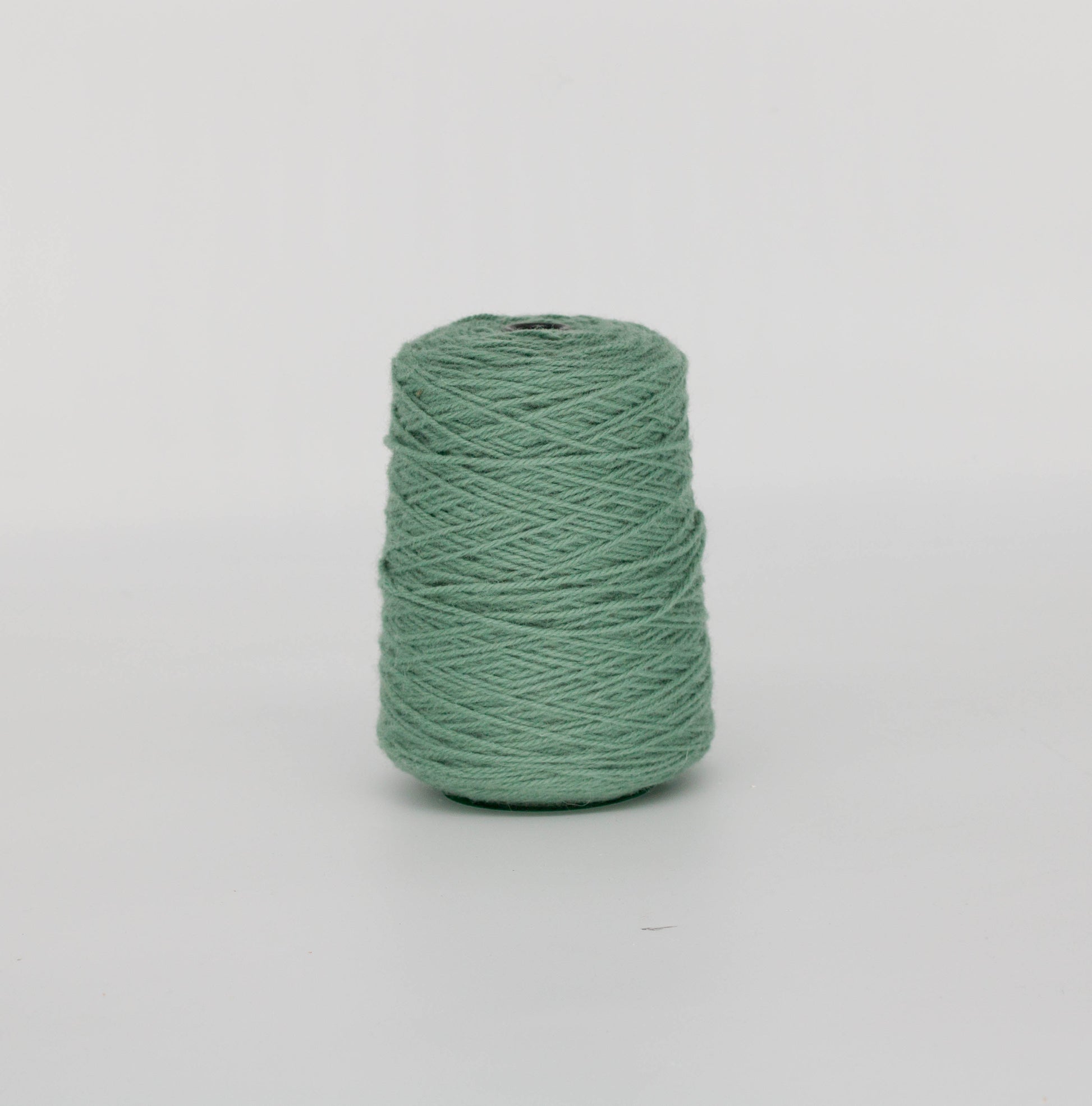 Granite green 100% Wool Rug Yarn On Cones (206) - Tuftingshop