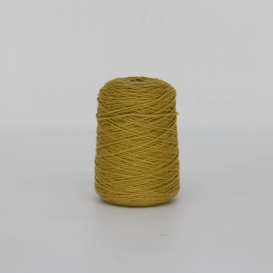 Green olive 100% Wool Rug Yarn On Cones (403) - Tuftingshop