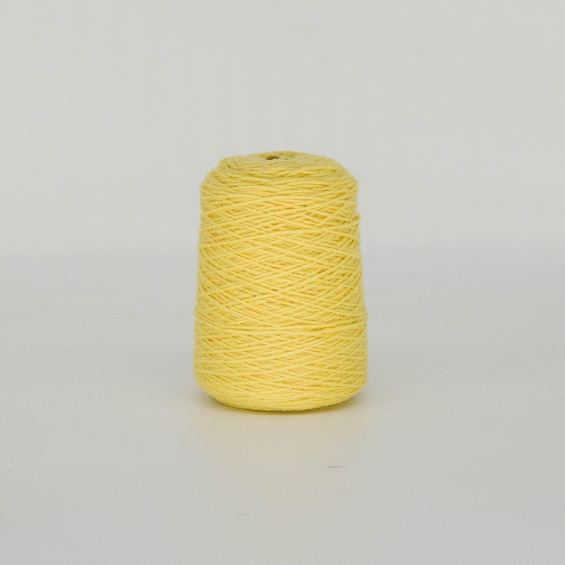 Illuminating yelllow 100% Wool Rug Yarn On Cones (447) - Tuftingshop