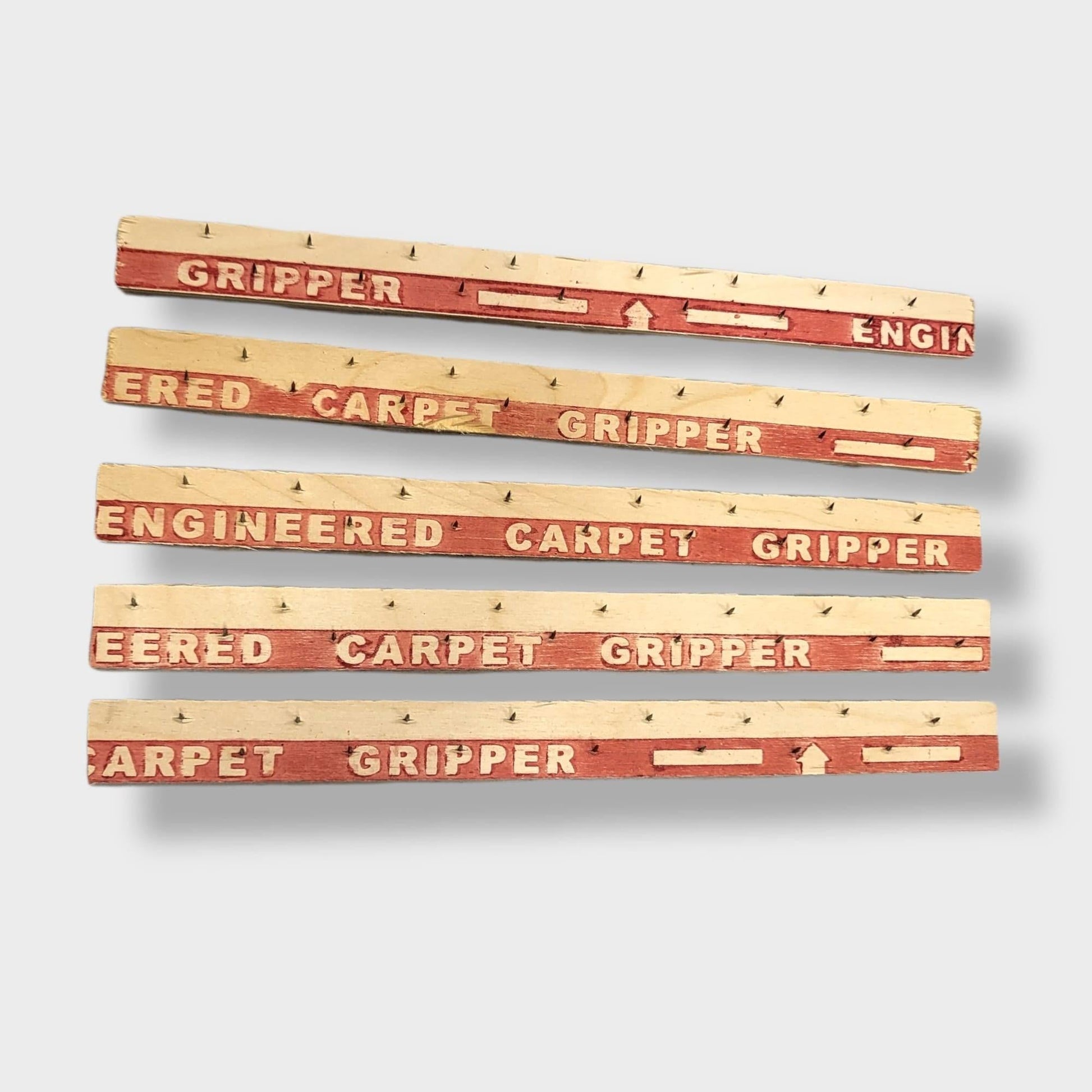 Nailed Carpet Grippers For Tufting Frames, sold per 5 pieces of 30cm - Tuftingshop