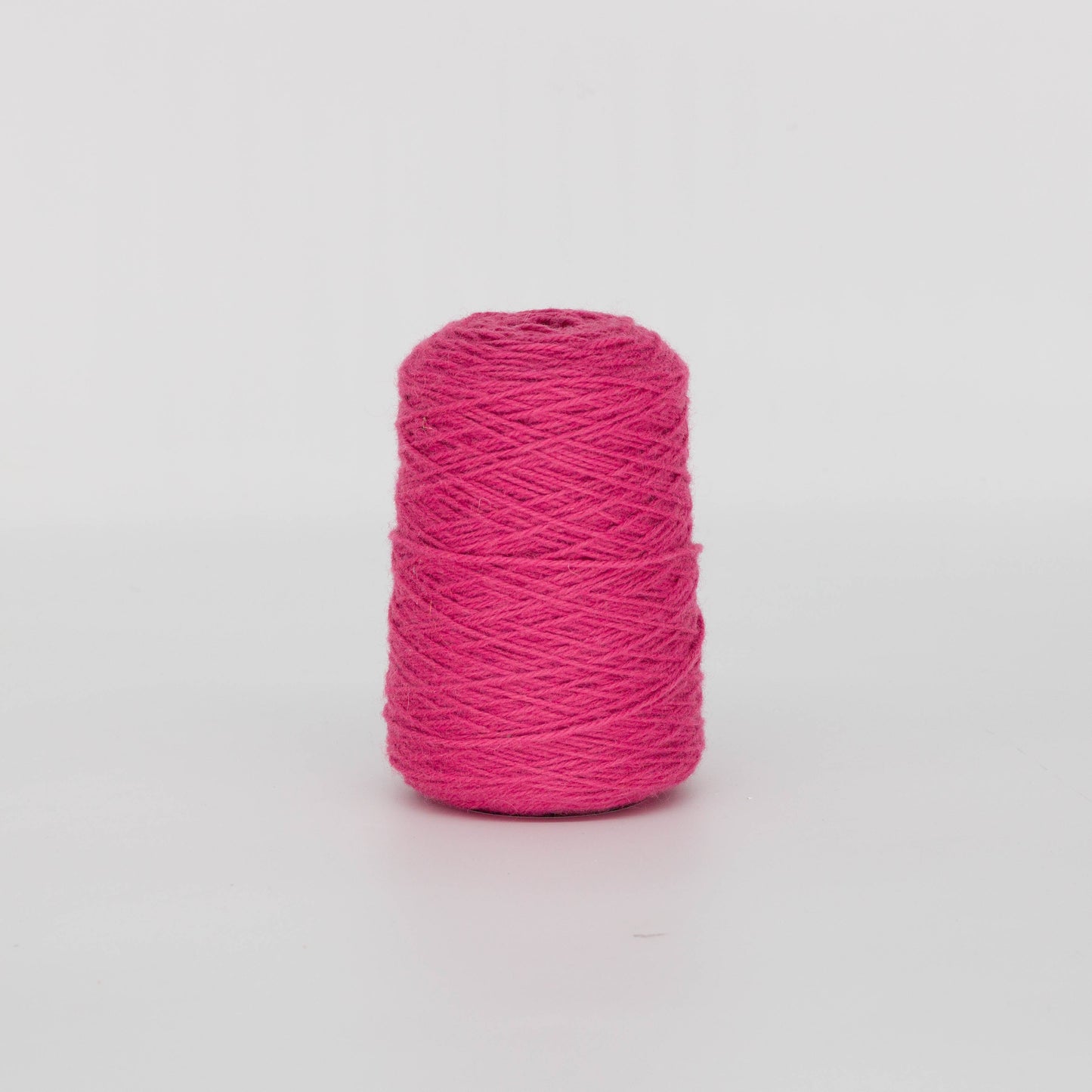Raspberry 100% Wool Rug Yarn On Cones (464) - Tuftingshop
