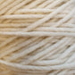 Super chunky Felted wool yarn 2000 tex 500 gr cone (undyed) - Tuftingshop