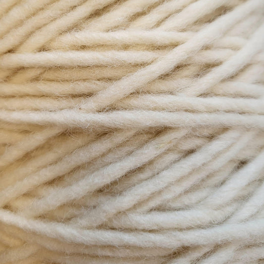 Super chunky Felted wool yarn 2000 tex 500 gr cone (undyed) - Tuftingshop